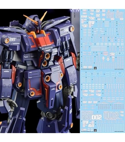 Amazon | 〔1/100スケール MG〕MSN-02 ジオング用水転写式デカール (MG